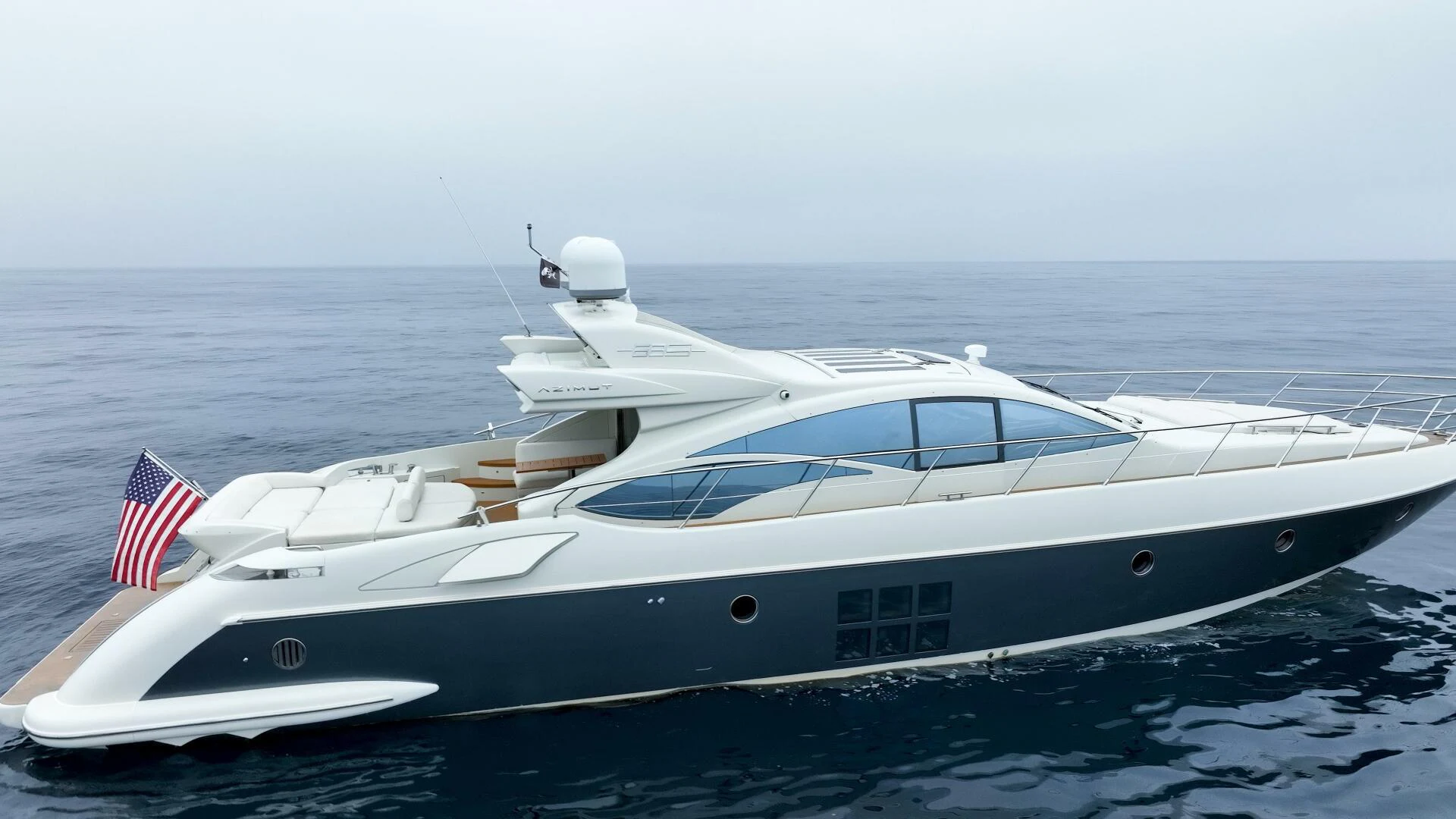 a white yacht on the water aboard BOAT Yacht for Sale