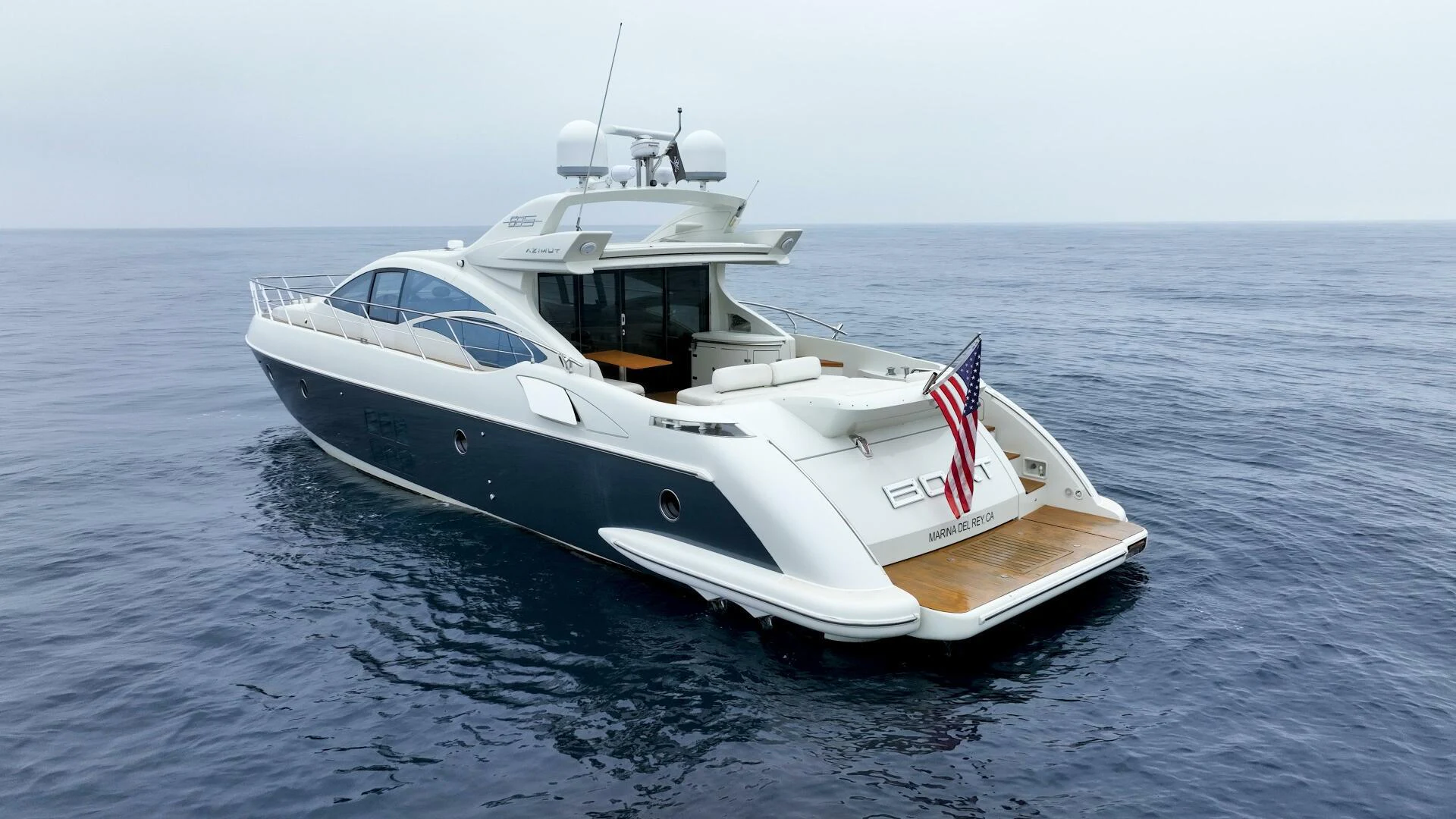 a white yacht on the water aboard BOAT Yacht for Sale