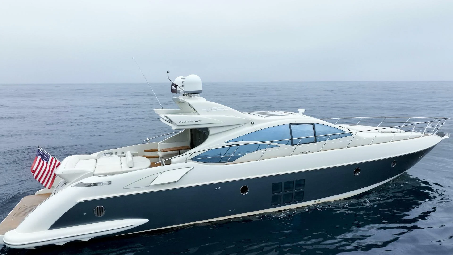 a boat on the water aboard BOAT Yacht for Sale
