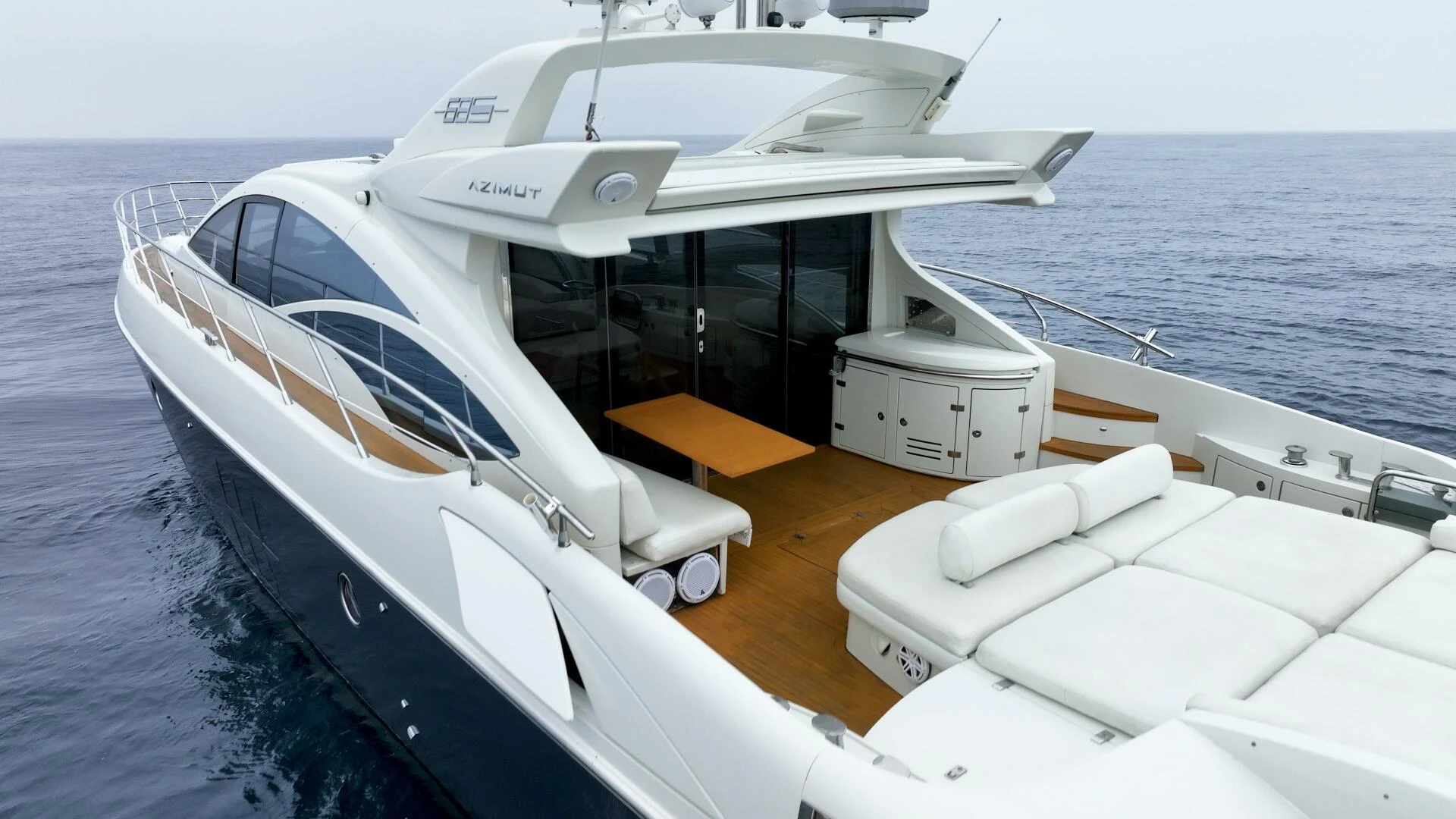 a boat on the water aboard BOAT Yacht for Sale
