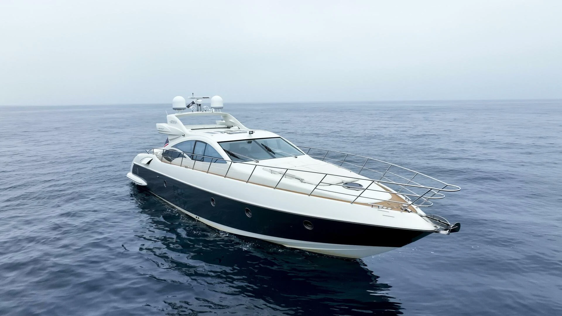 a white yacht in the water aboard BOAT Yacht for Sale