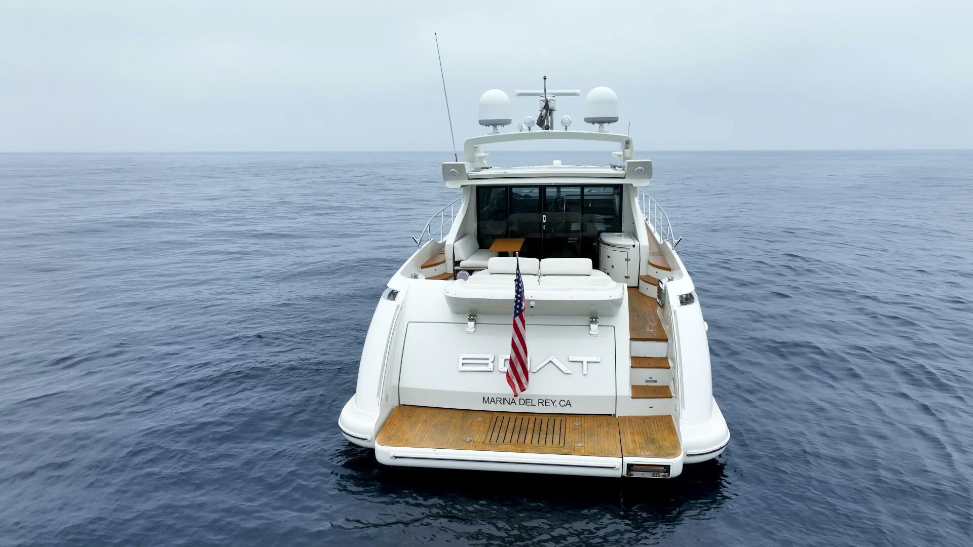 a boat in the water aboard BOAT Yacht for Sale