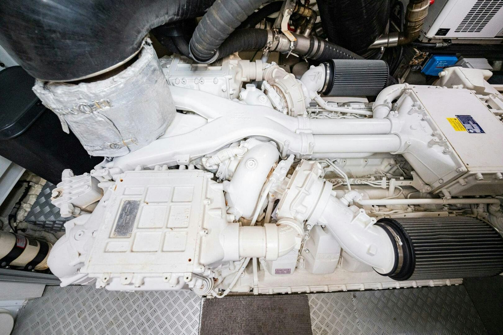 a machine with a large metal pipe aboard RECREATIONAL USE Yacht for Sale