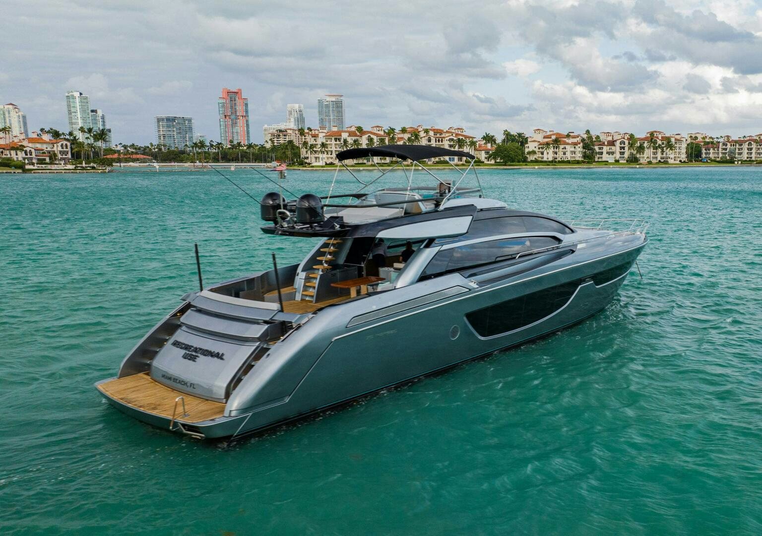 a boat on the water aboard RECREATIONAL USE Yacht for Sale