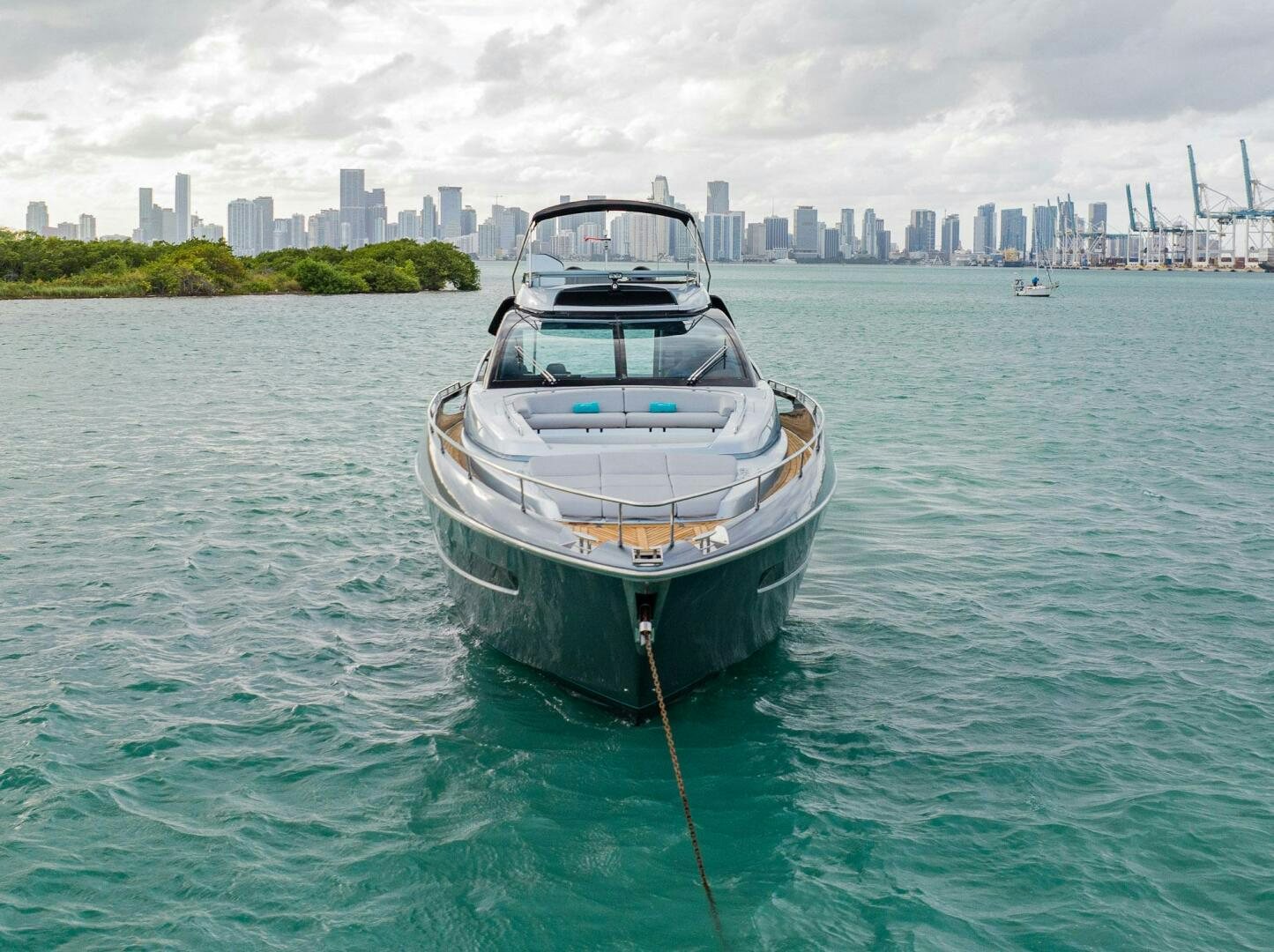 a boat in the water aboard RECREATIONAL USE Yacht for Sale