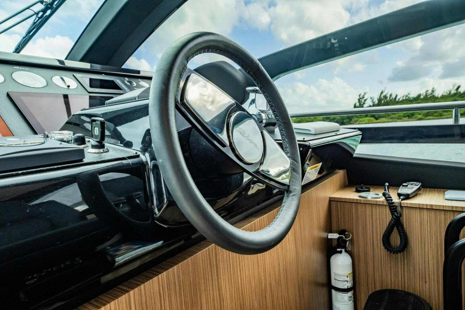 the interior of a car aboard RECREATIONAL USE Yacht for Sale
