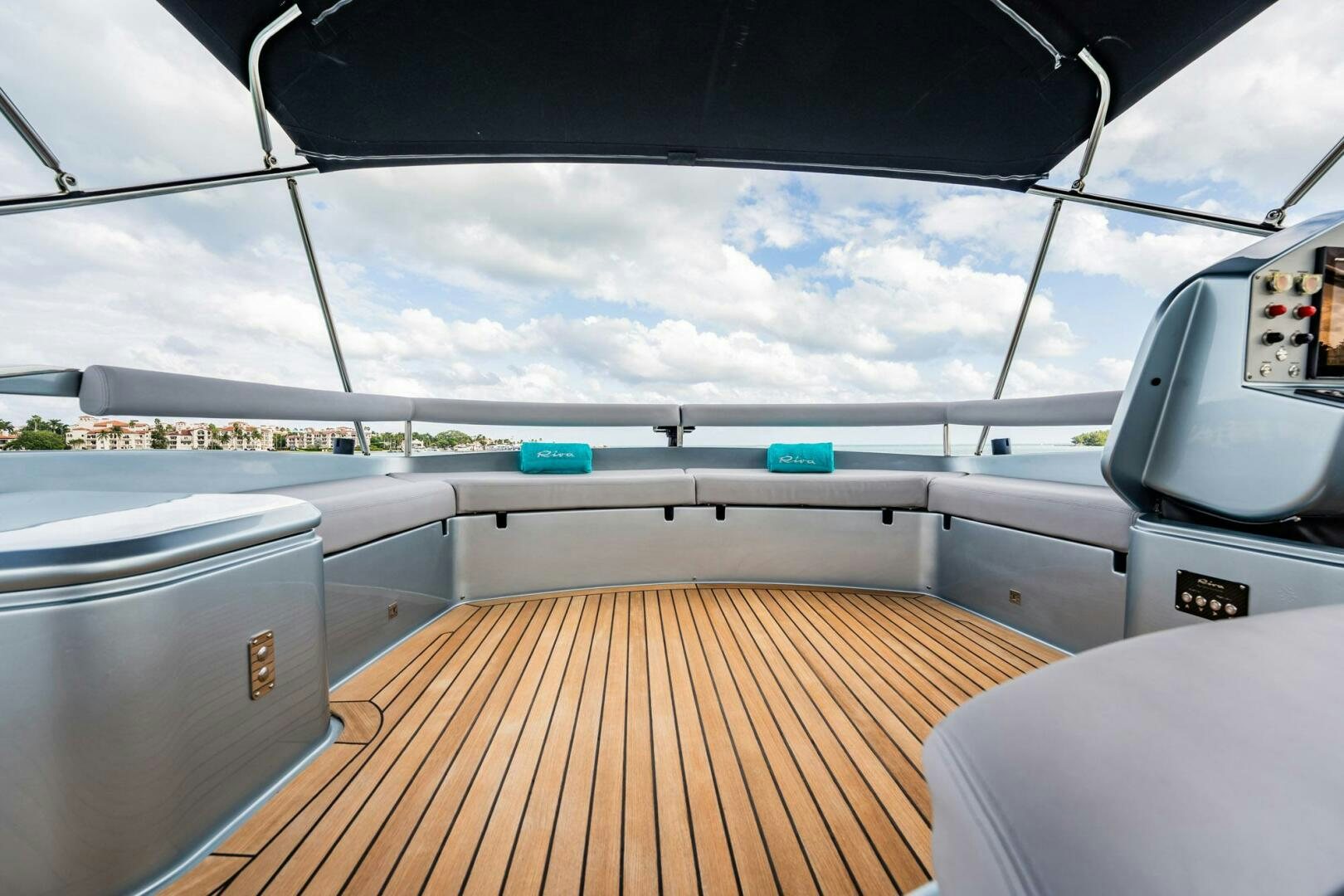 inside of a car aboard RECREATIONAL USE Yacht for Sale