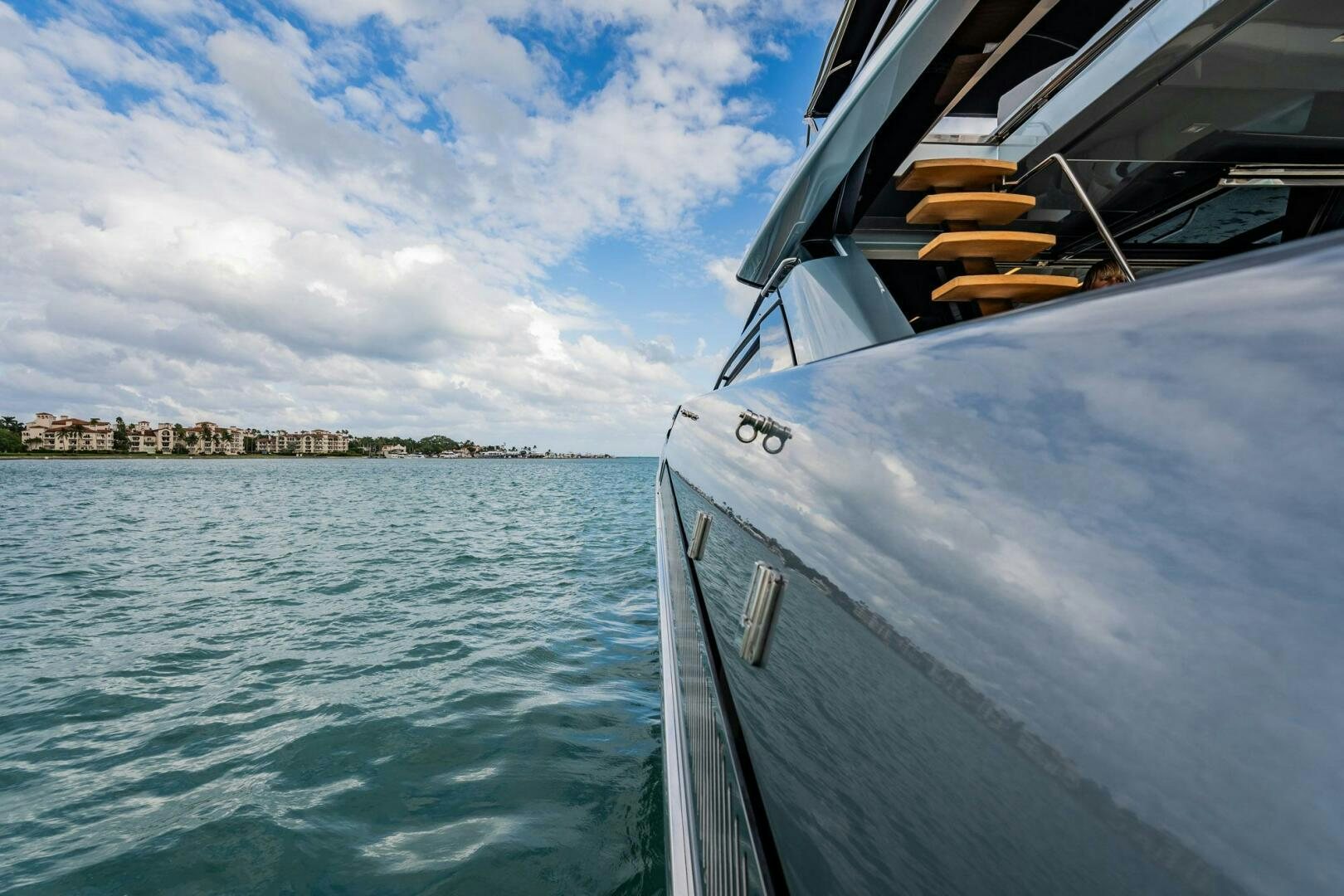 a boat on the water aboard RECREATIONAL USE Yacht for Sale