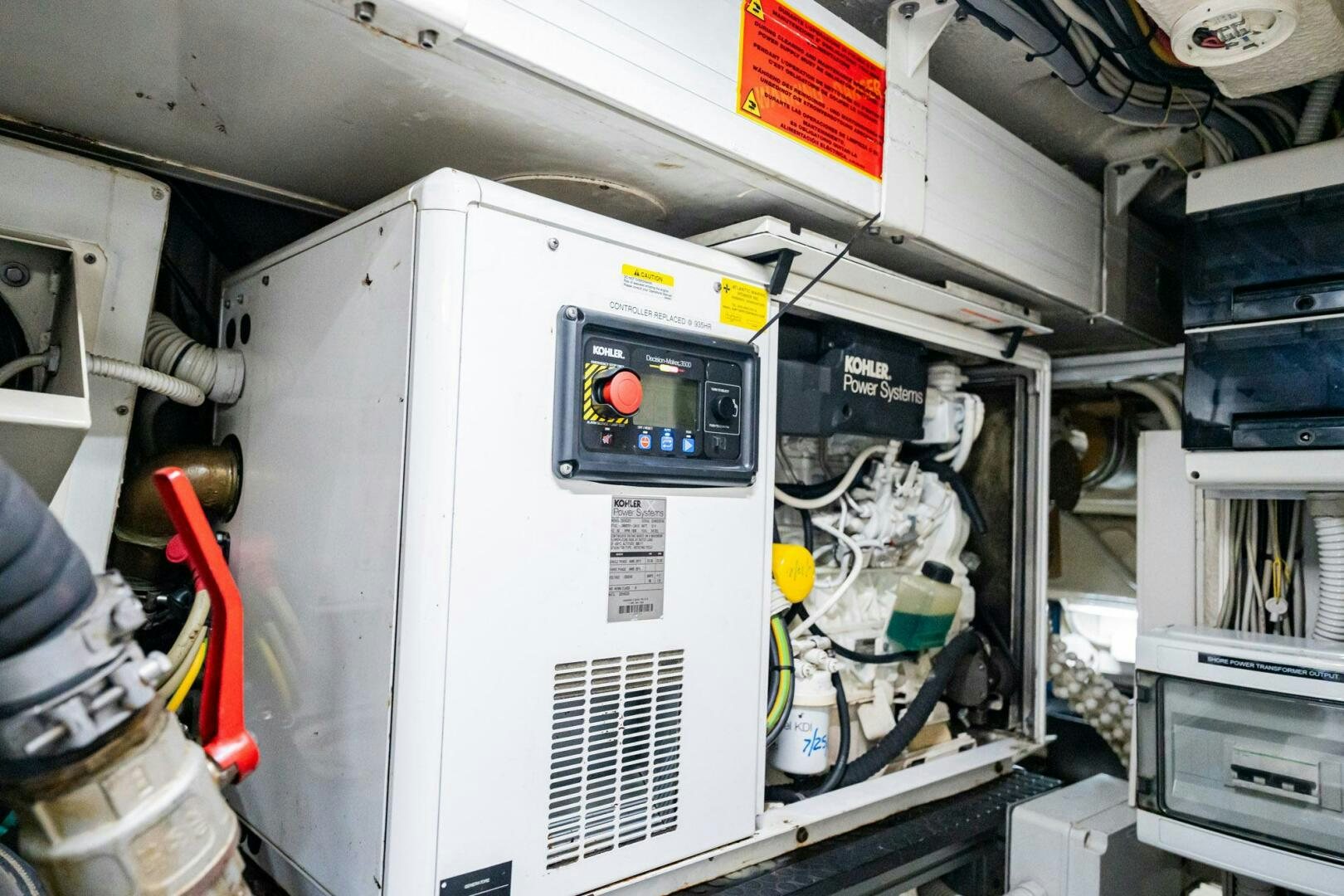 a machine with a screen aboard RECREATIONAL USE Yacht for Sale