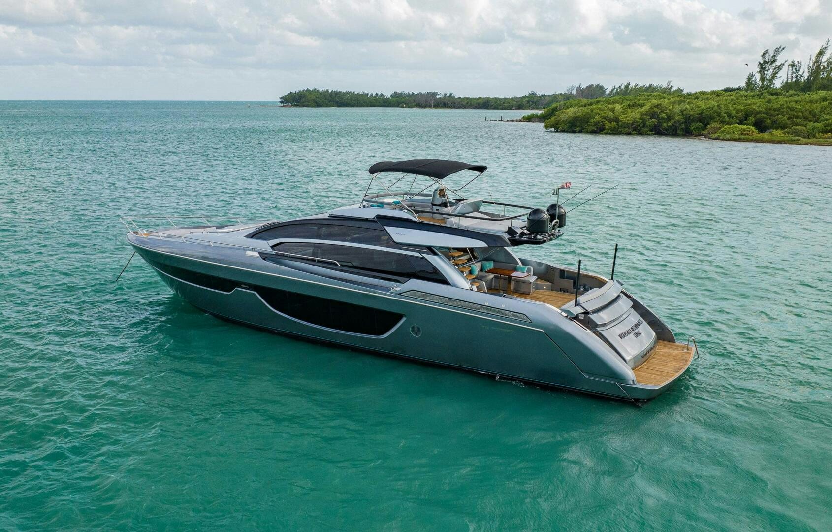 a boat in the water aboard RECREATIONAL USE Yacht for Sale
