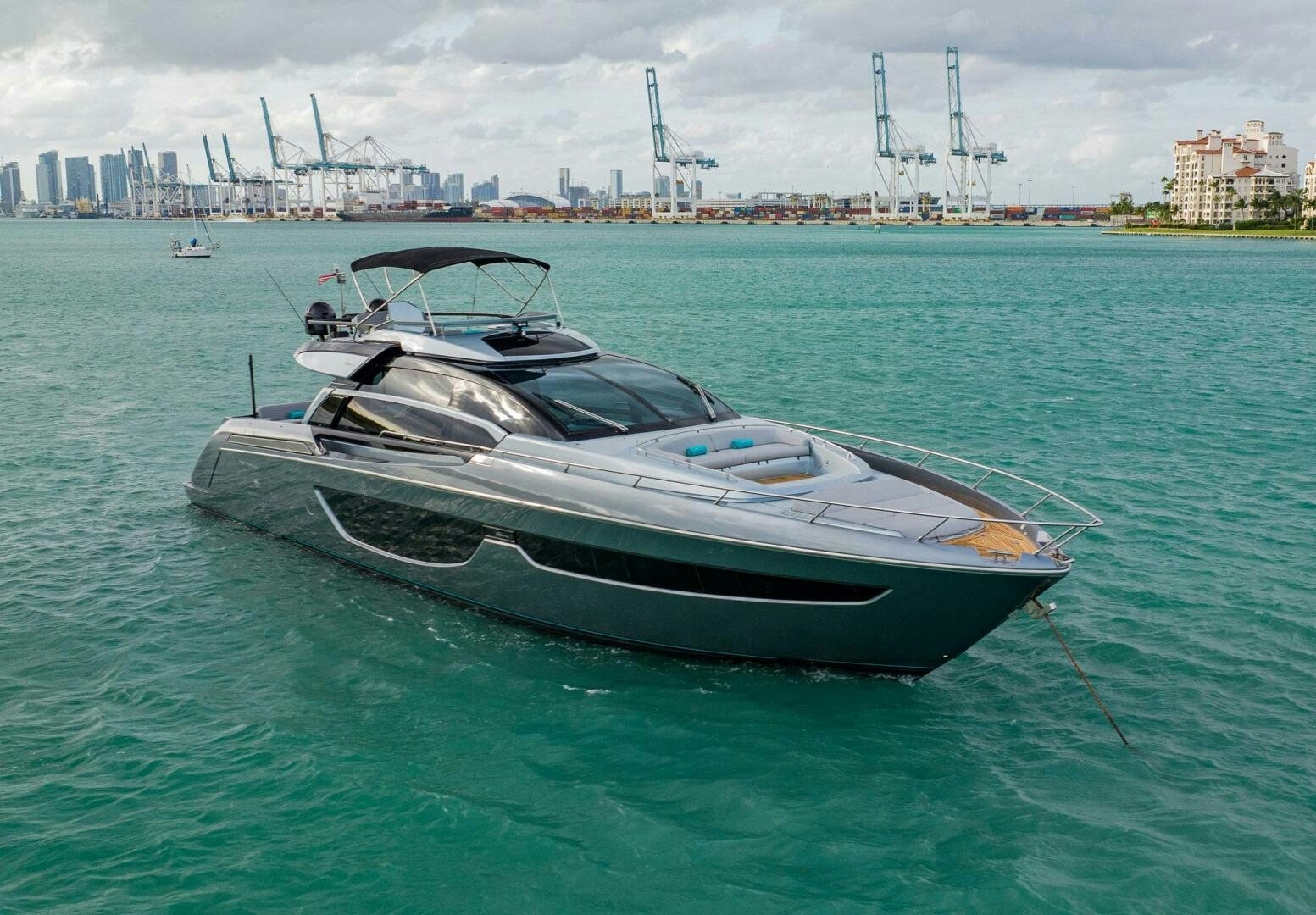 a boat in the water aboard RECREATIONAL USE Yacht for Sale