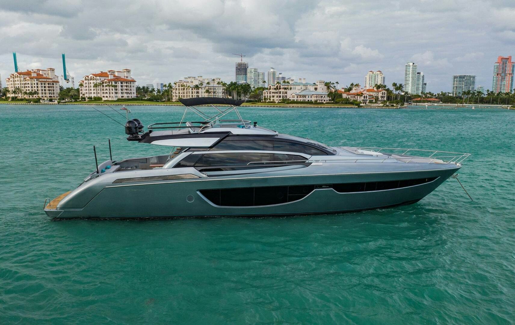 a boat in the water aboard RECREATIONAL USE Yacht for Sale