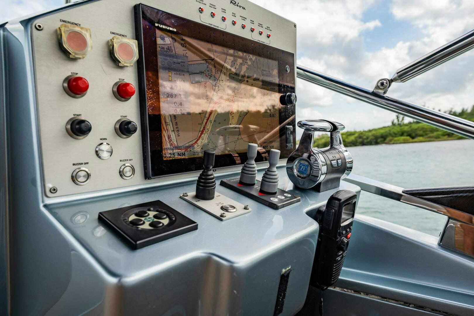 a cockpit of a plane aboard RECREATIONAL USE Yacht for Sale