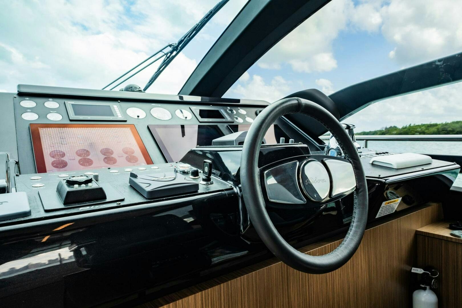 inside of a car aboard RECREATIONAL USE Yacht for Sale