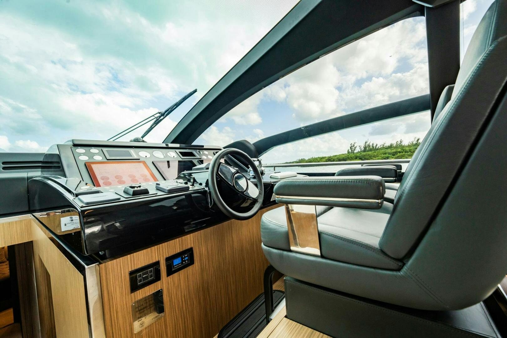inside of a car aboard RECREATIONAL USE Yacht for Sale
