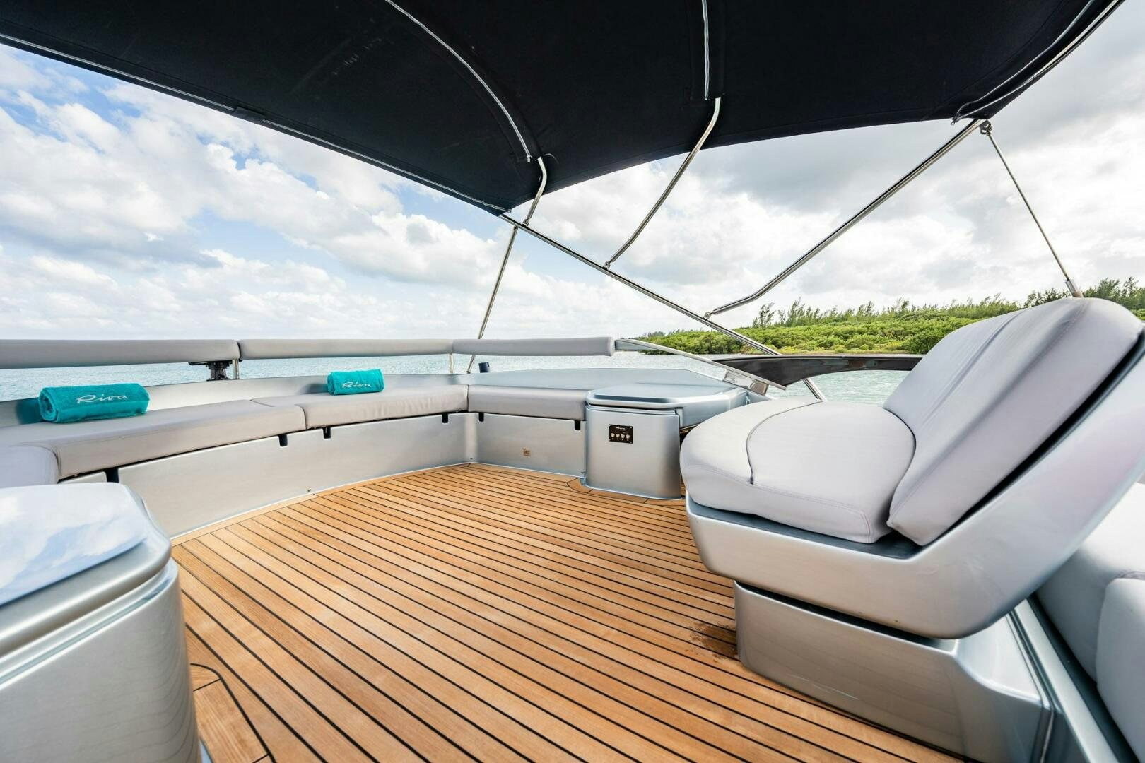 inside of a car aboard RECREATIONAL USE Yacht for Sale