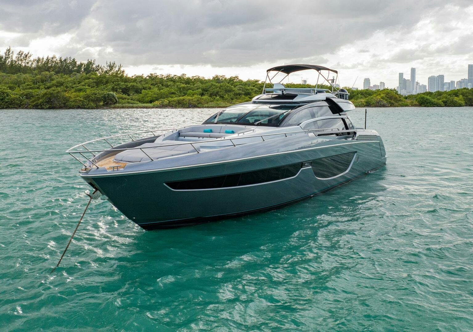 a boat in the water aboard RECREATIONAL USE Yacht for Sale