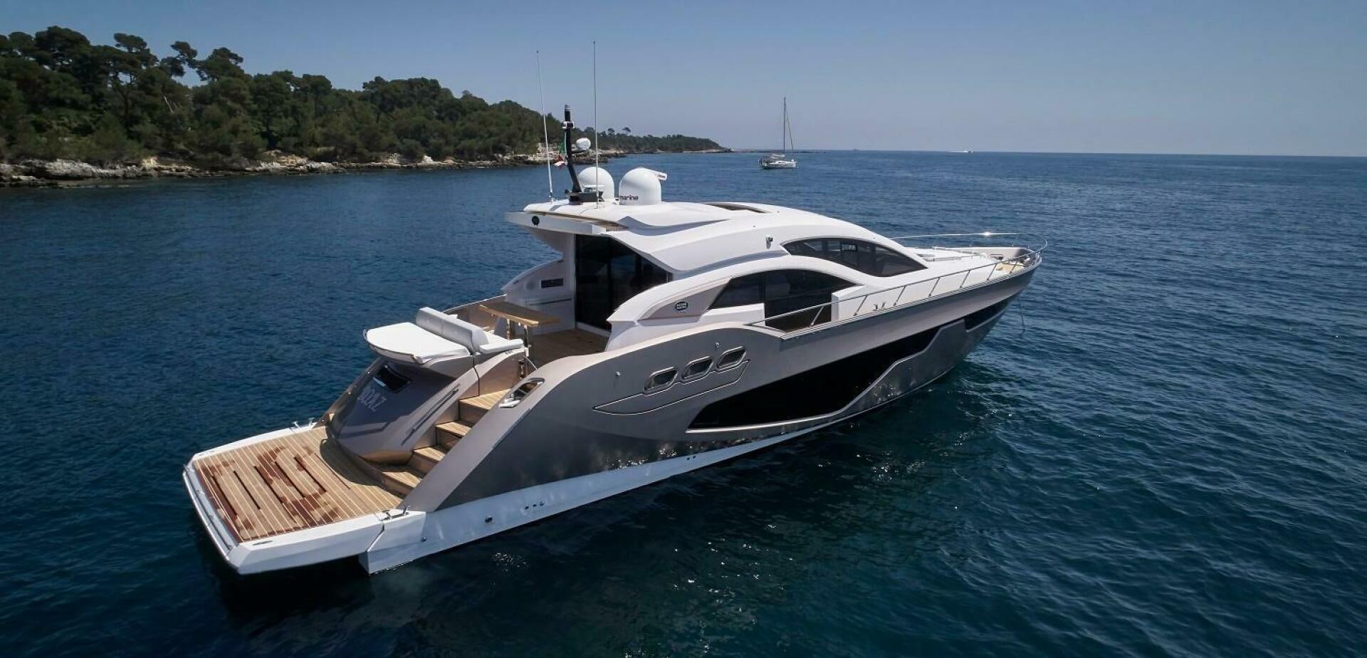 a boat on the water aboard C68 Yacht for Sale