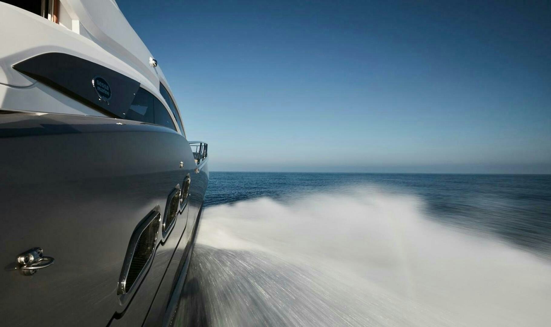 a boat on the water aboard C68 Yacht for Sale