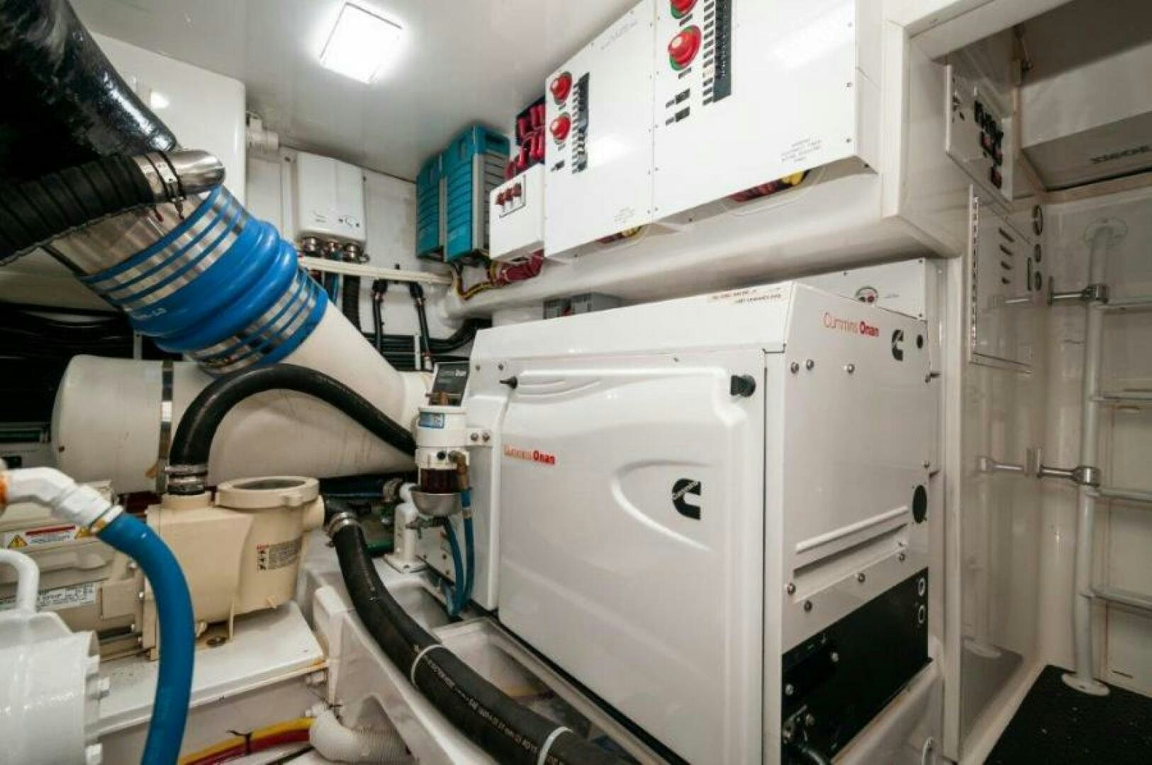 a close-up of a machine aboard POUR INTENTIONS Yacht for Sale