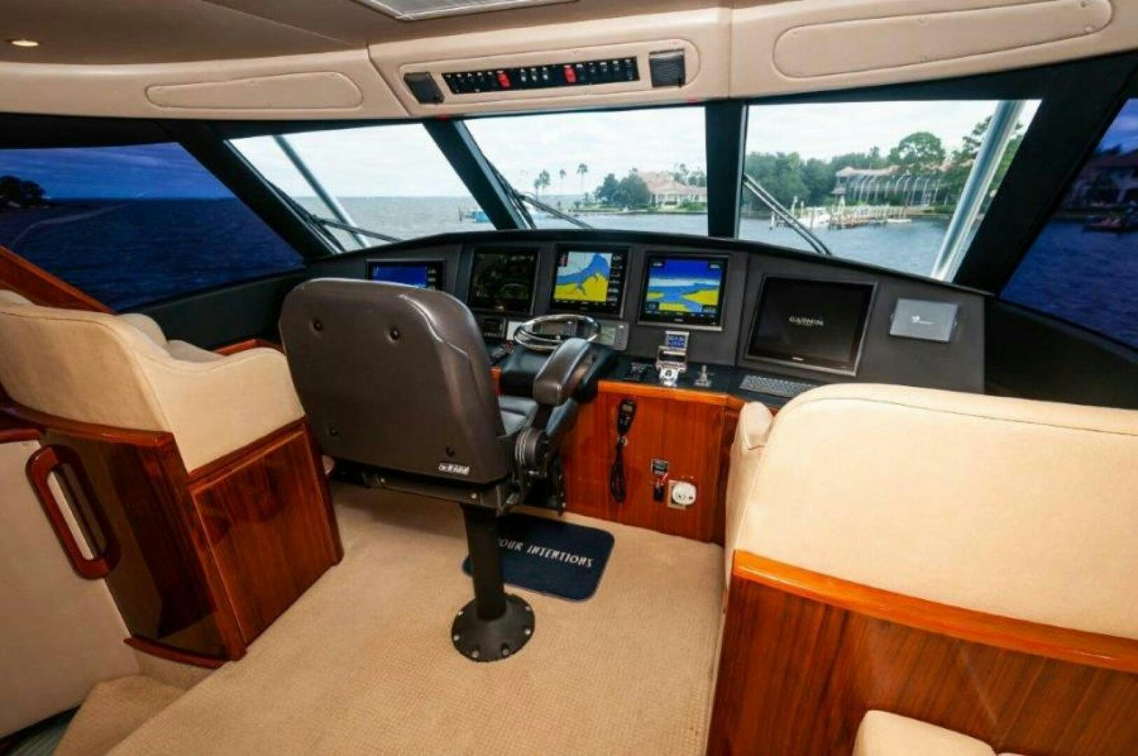 inside of a vehicle aboard POUR INTENTIONS Yacht for Sale