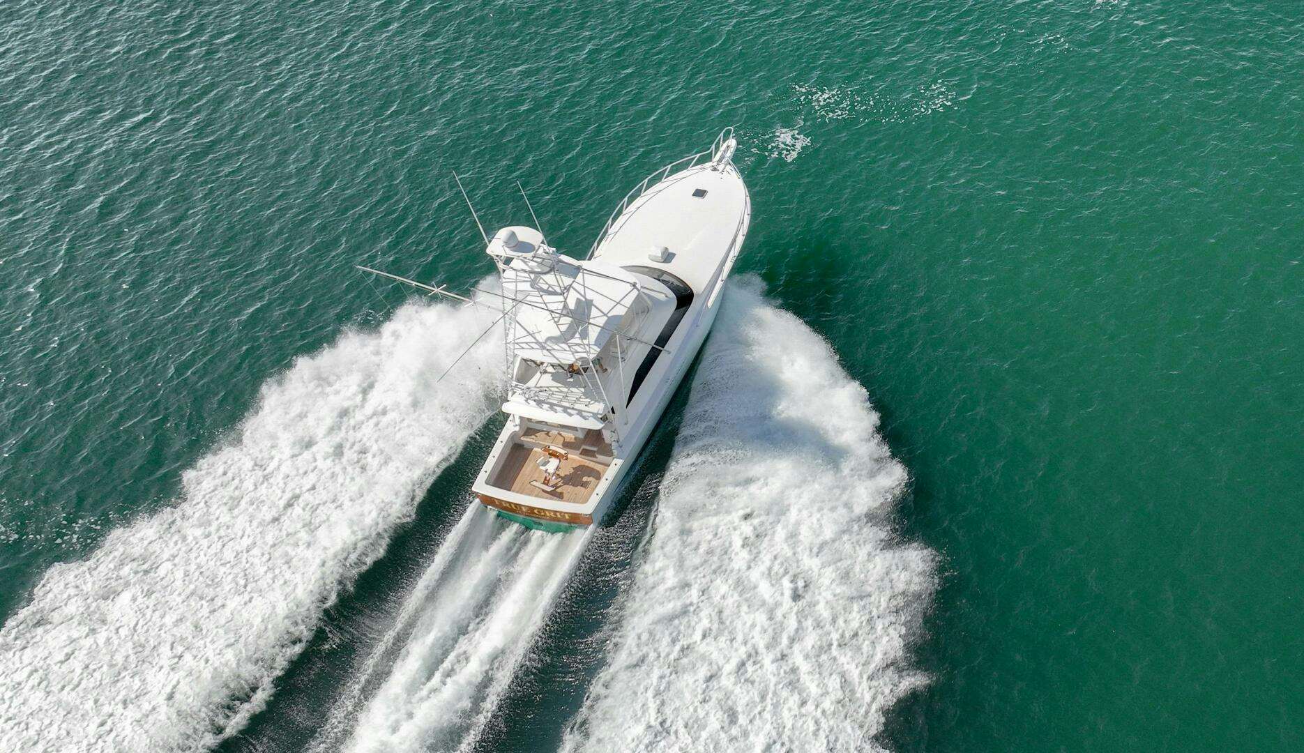 True grit
Yacht for Sale