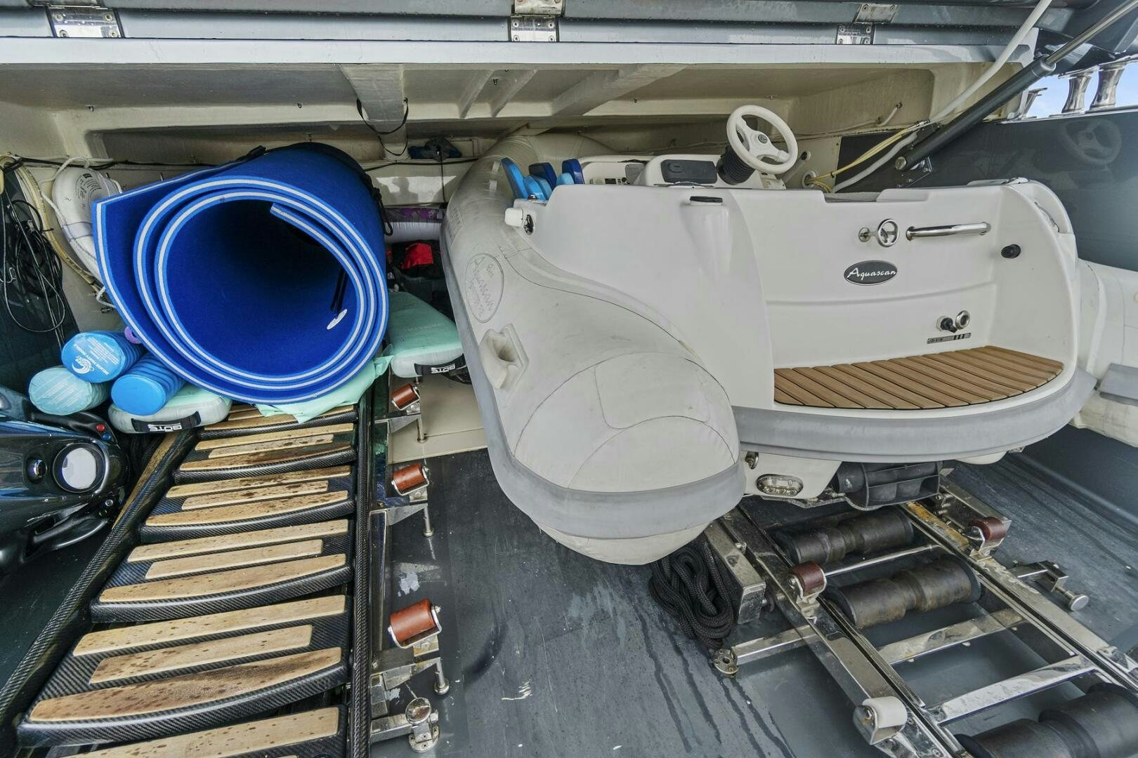 a couple of toilet seats aboard GYPSEA Yacht for Sale