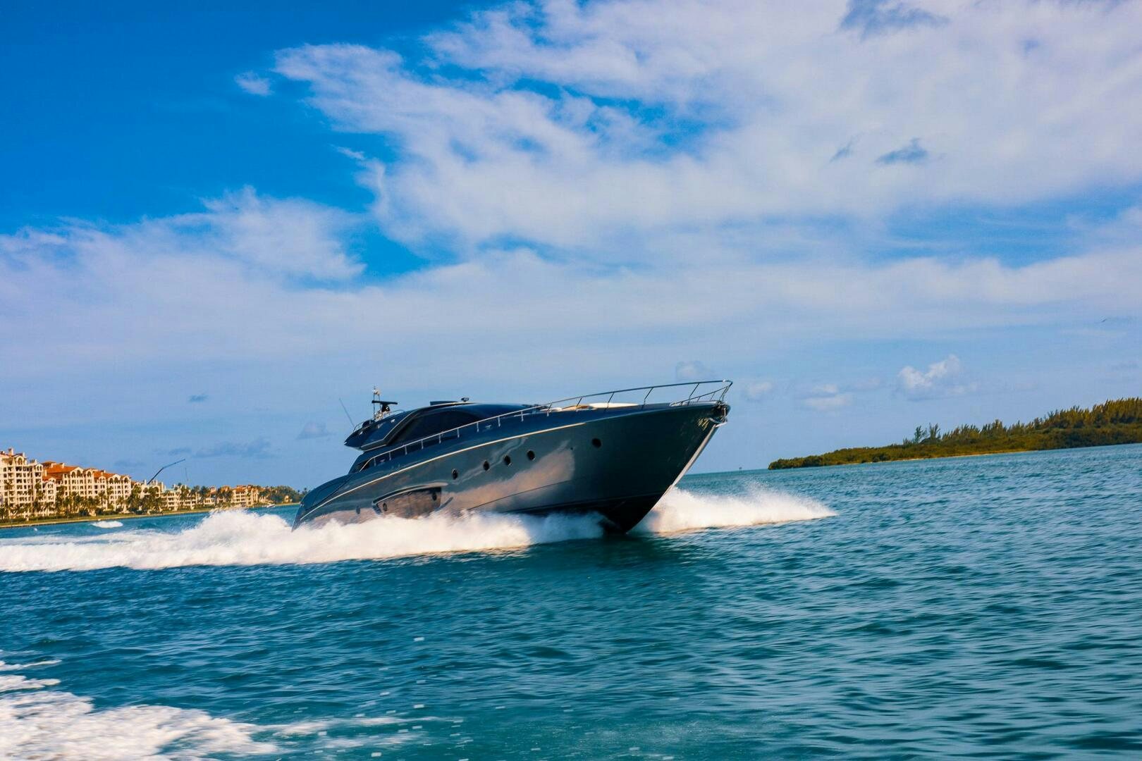a boat on the water aboard GYPSEA Yacht for Sale