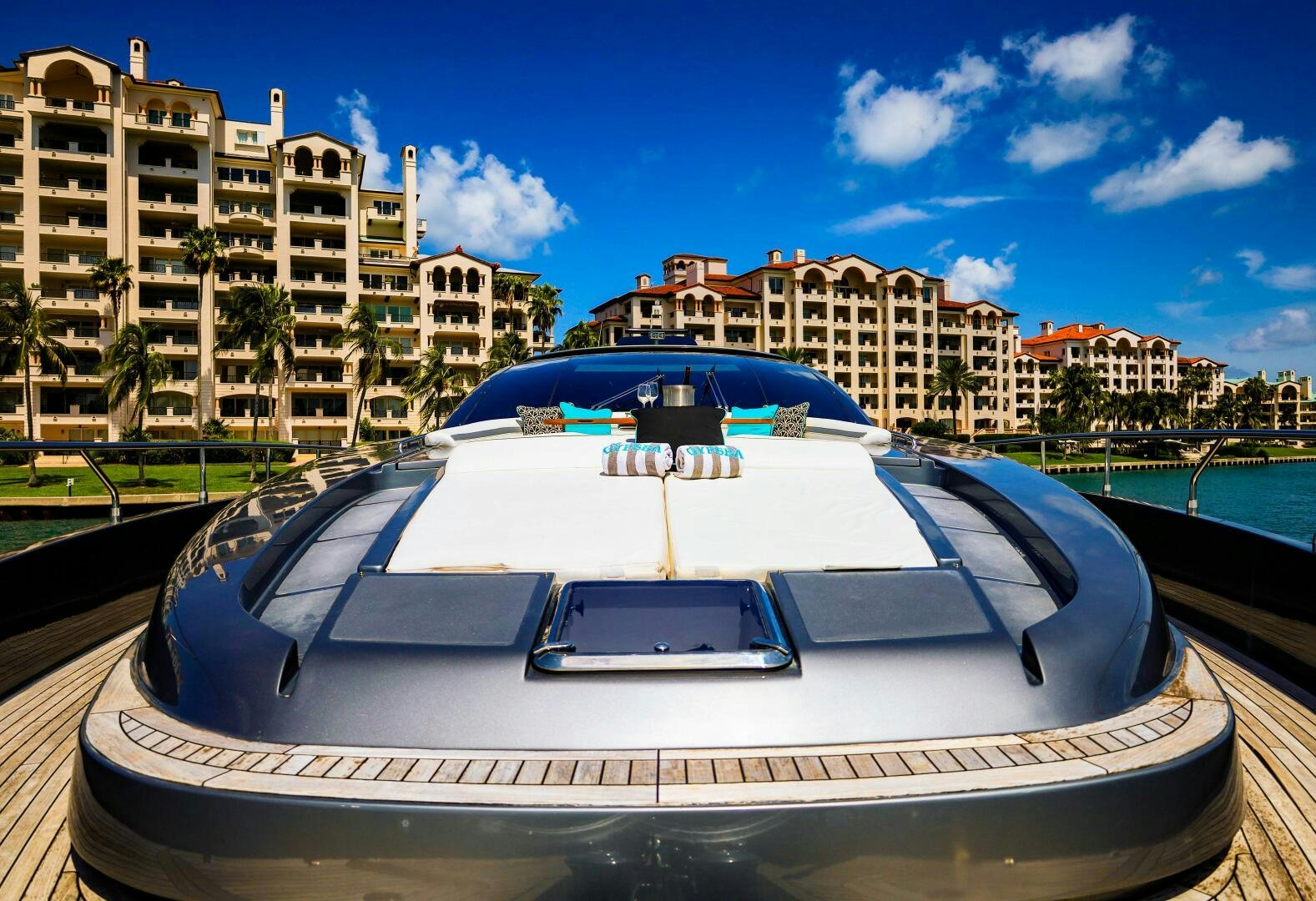 a boat on the water aboard GYPSEA Yacht for Sale