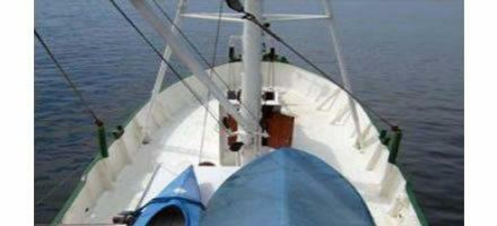 a boat on the water aboard HAGANES Yacht for Sale
