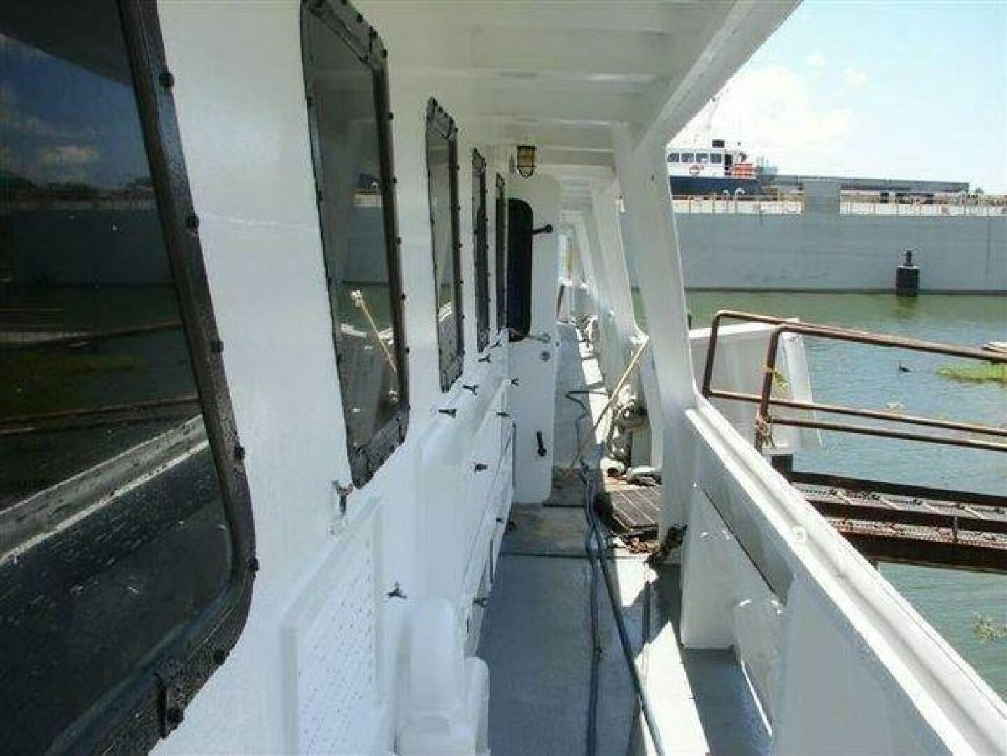 a boat on the water aboard STILLWATER RIVER Yacht for Sale