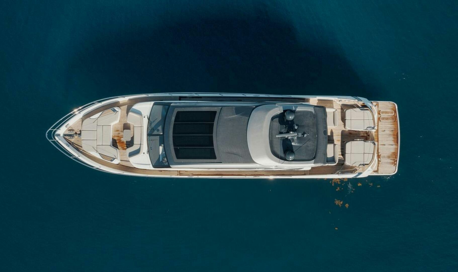 a boat on the water aboard HOOKED HER Yacht for Sale
