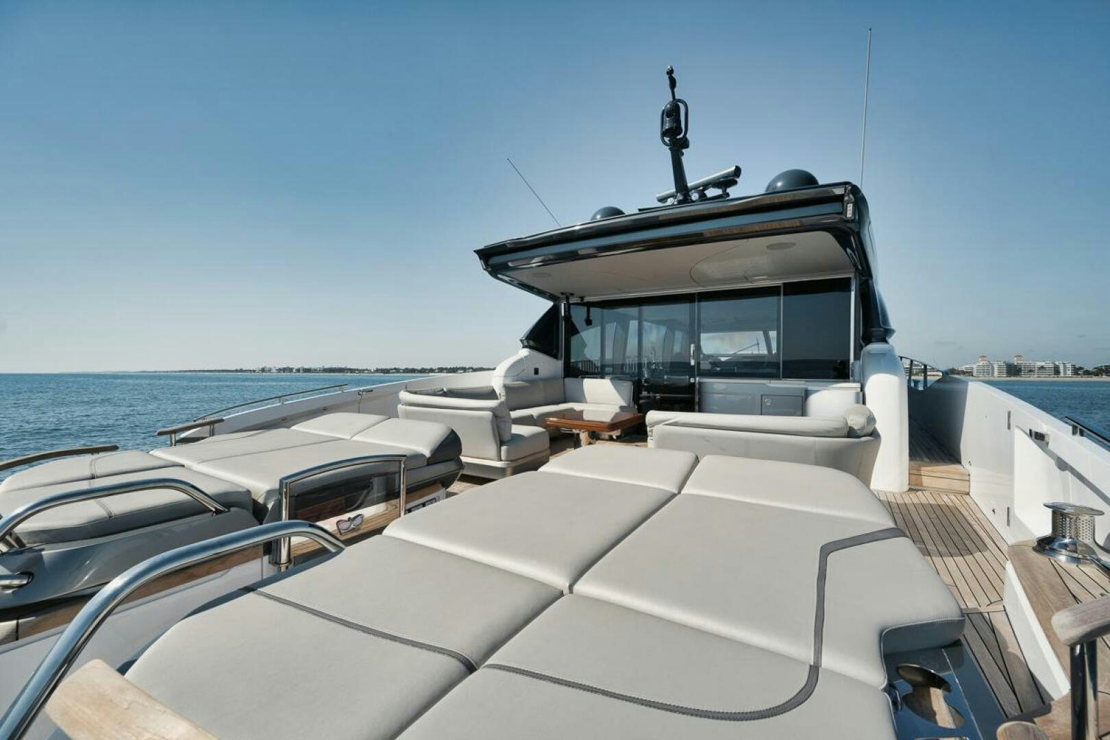 a boat on the water aboard HOOKED HER Yacht for Sale