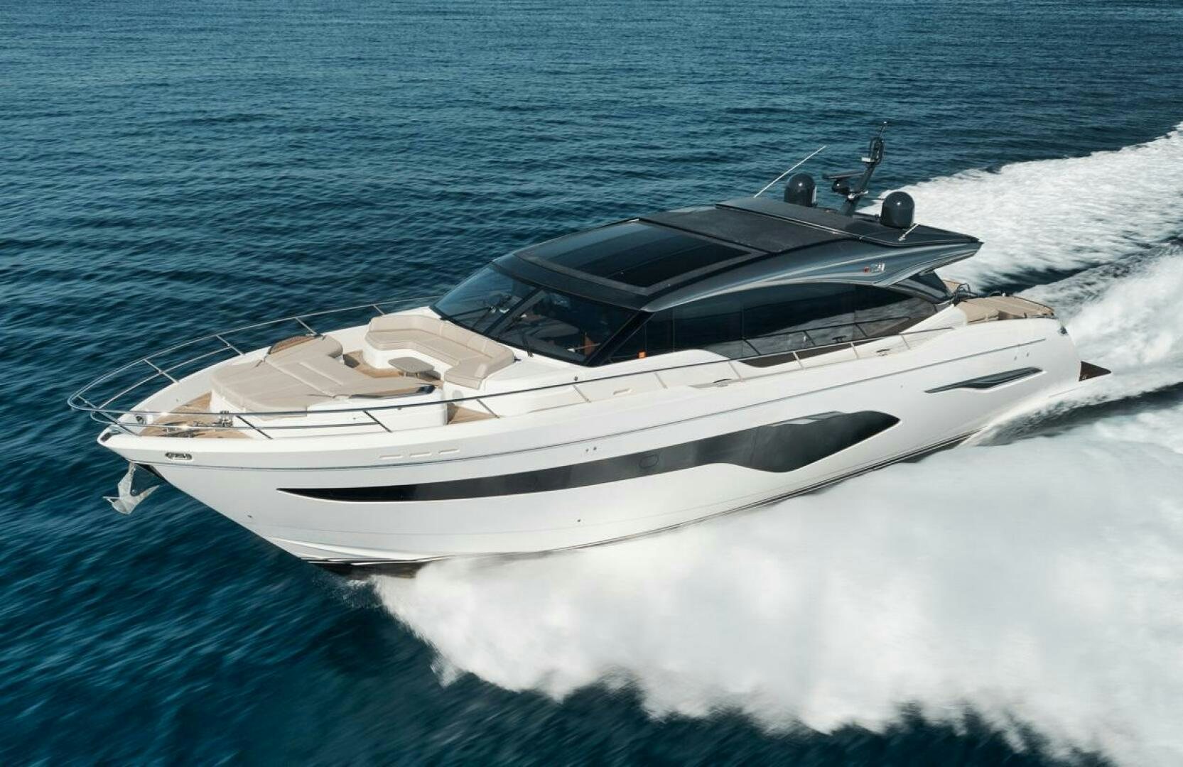 a boat on the water aboard HOOKED HER Yacht for Sale