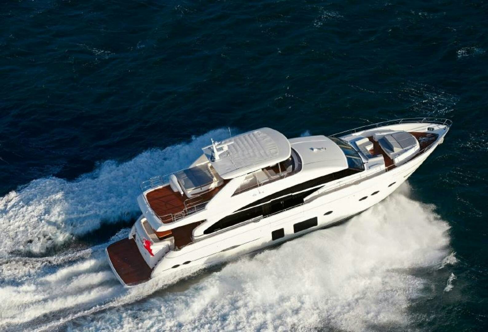 a boat on the water aboard SOLDAYA Yacht for Sale