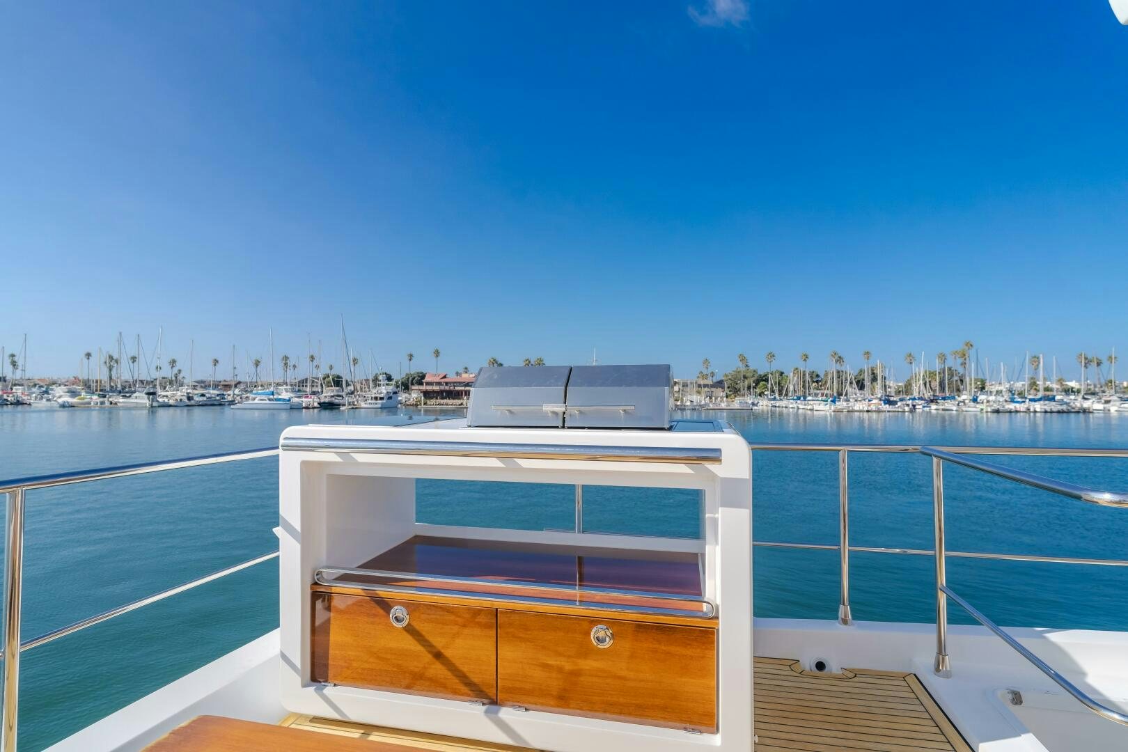 a boat on the water aboard TCHANTCHES Yacht for Sale