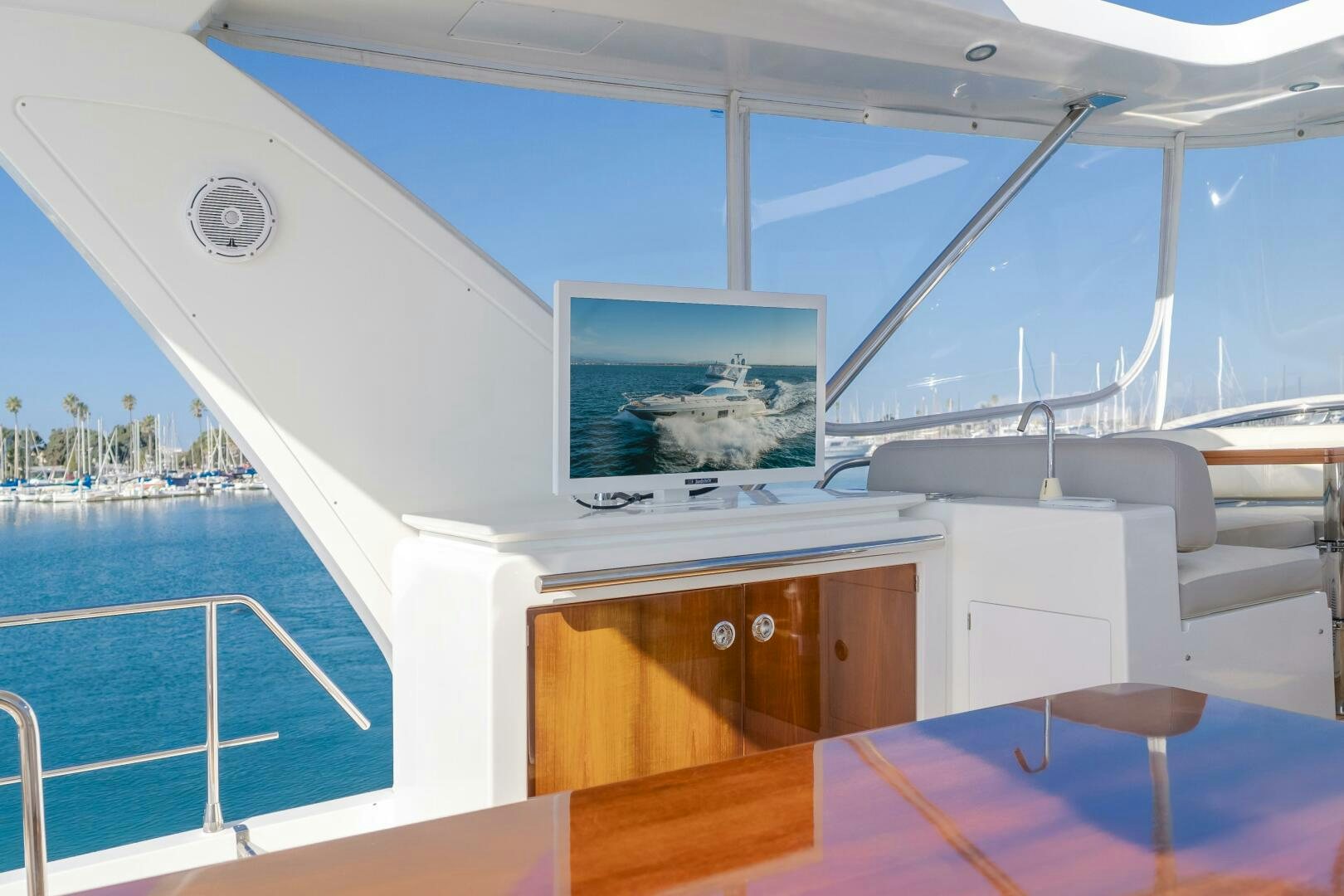 a boat on the water aboard TCHANTCHES Yacht for Sale