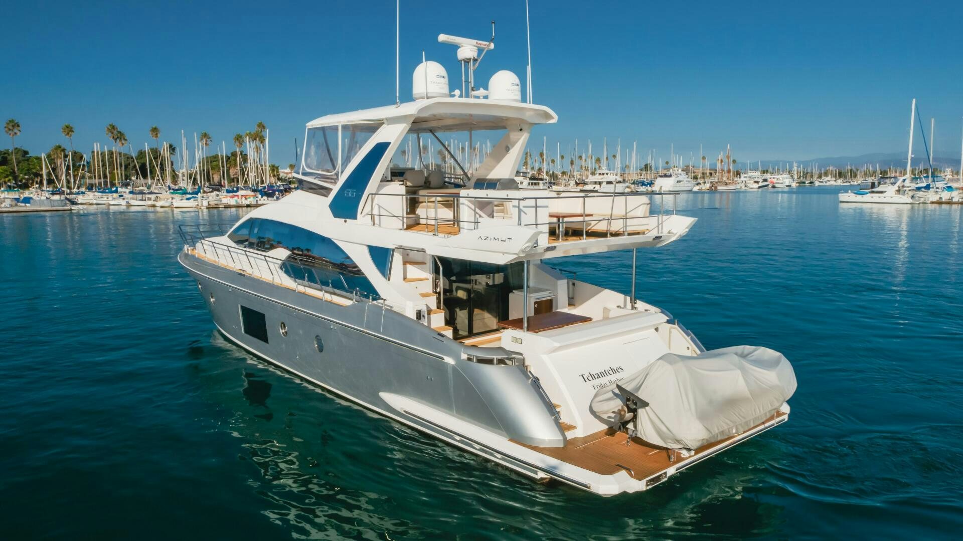 a boat in the water aboard TCHANTCHES Yacht for Sale