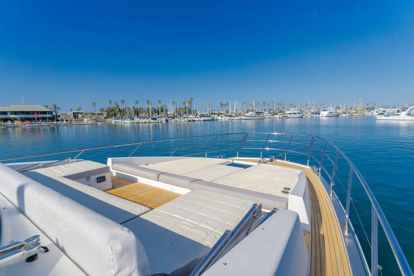 a boat on the water aboard TCHANTCHES Yacht for Sale