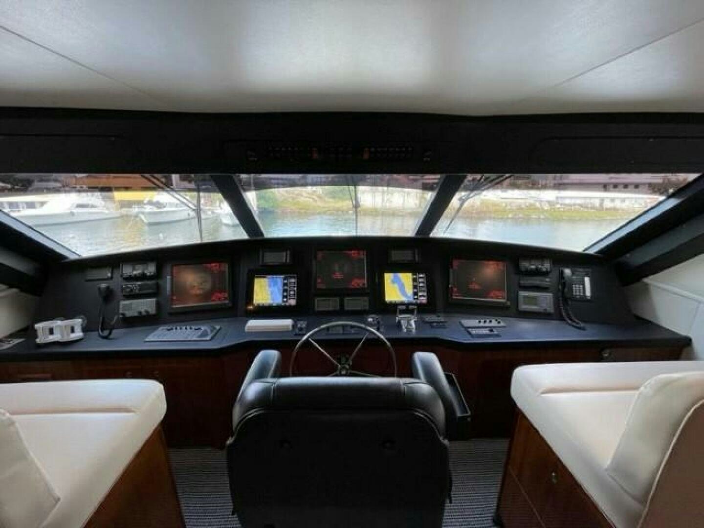 inside of a vehicle aboard 6 C Yacht for Sale