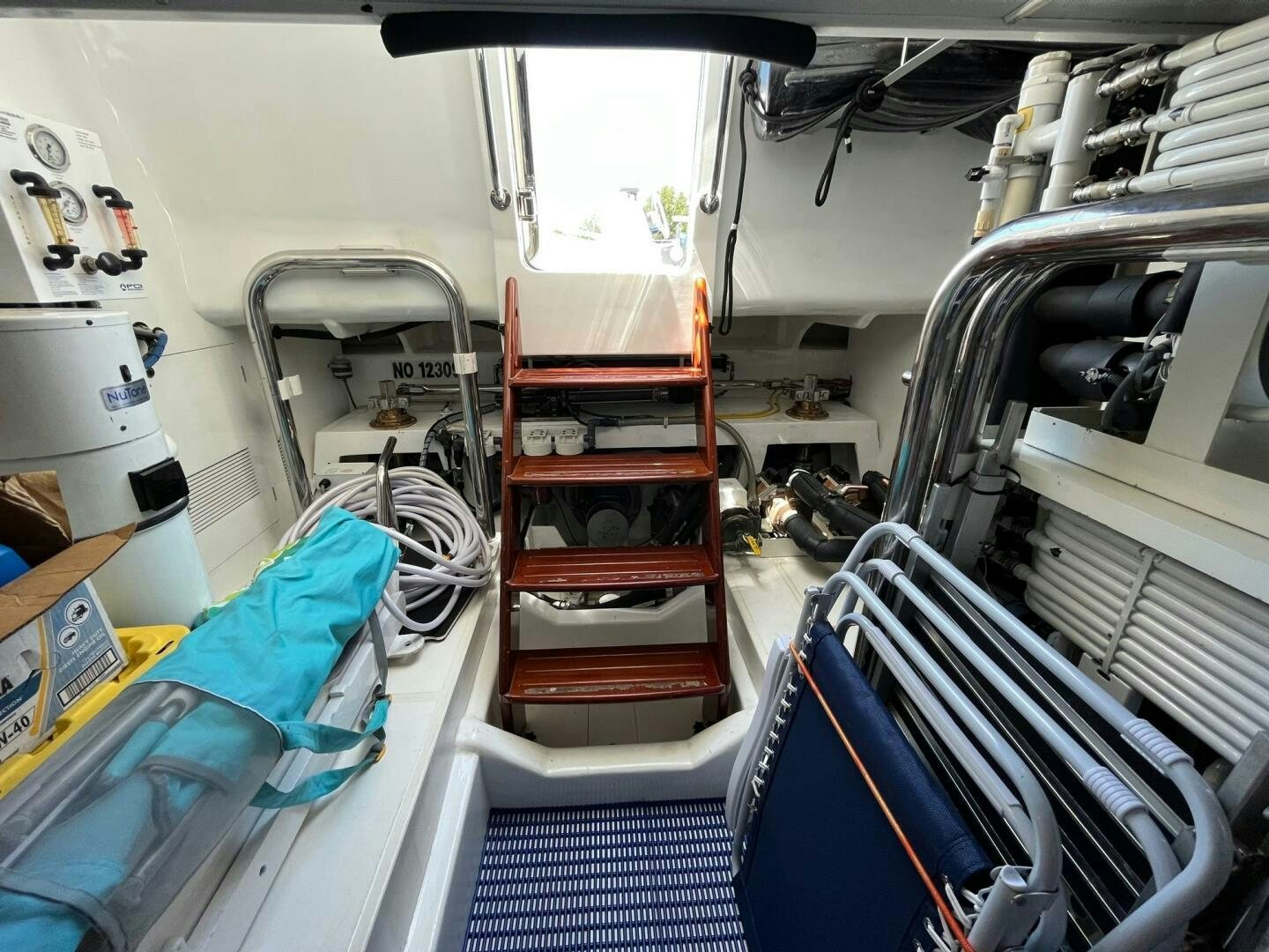 inside of a vehicle aboard SIG:PRN Yacht for Sale
