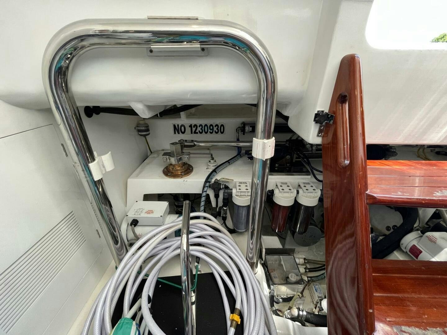 a close-up of a machine aboard SIG:PRN Yacht for Sale