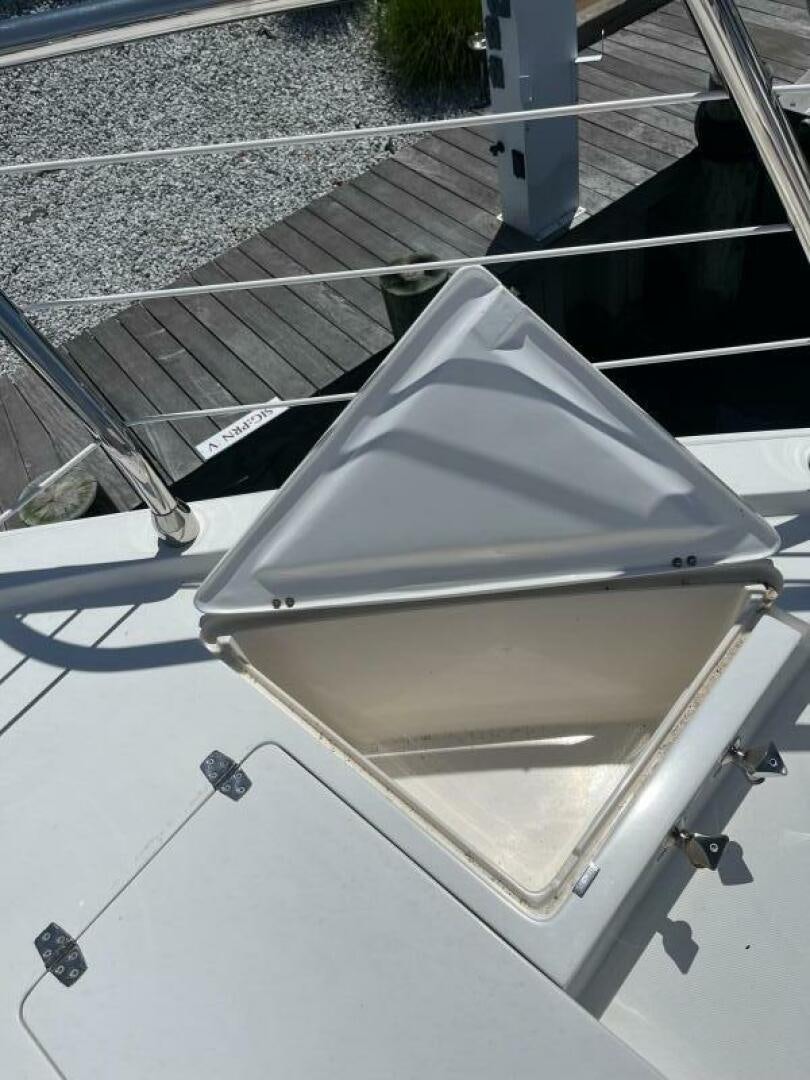 a metal object on a surface aboard SIG:PRN Yacht for Sale