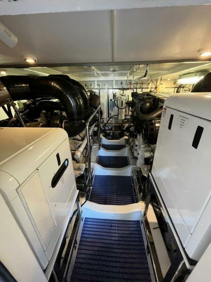 inside of a vehicle aboard SIG:PRN Yacht for Sale