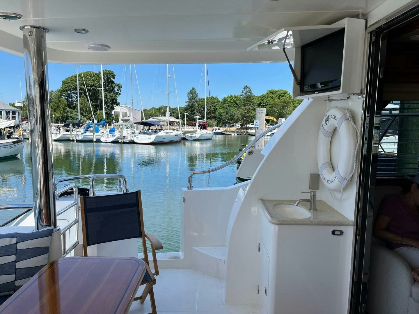 a boat on the water aboard SIG:PRN Yacht for Sale