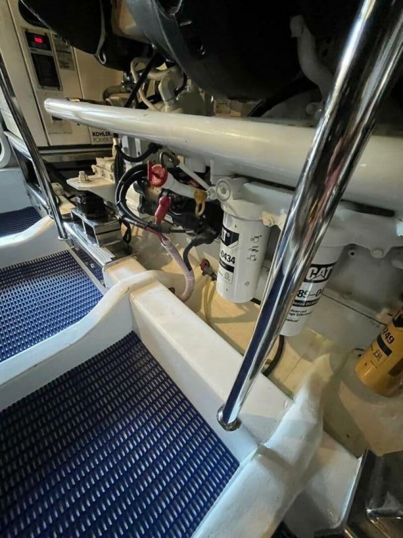 a person working in a car aboard SIG:PRN Yacht for Sale