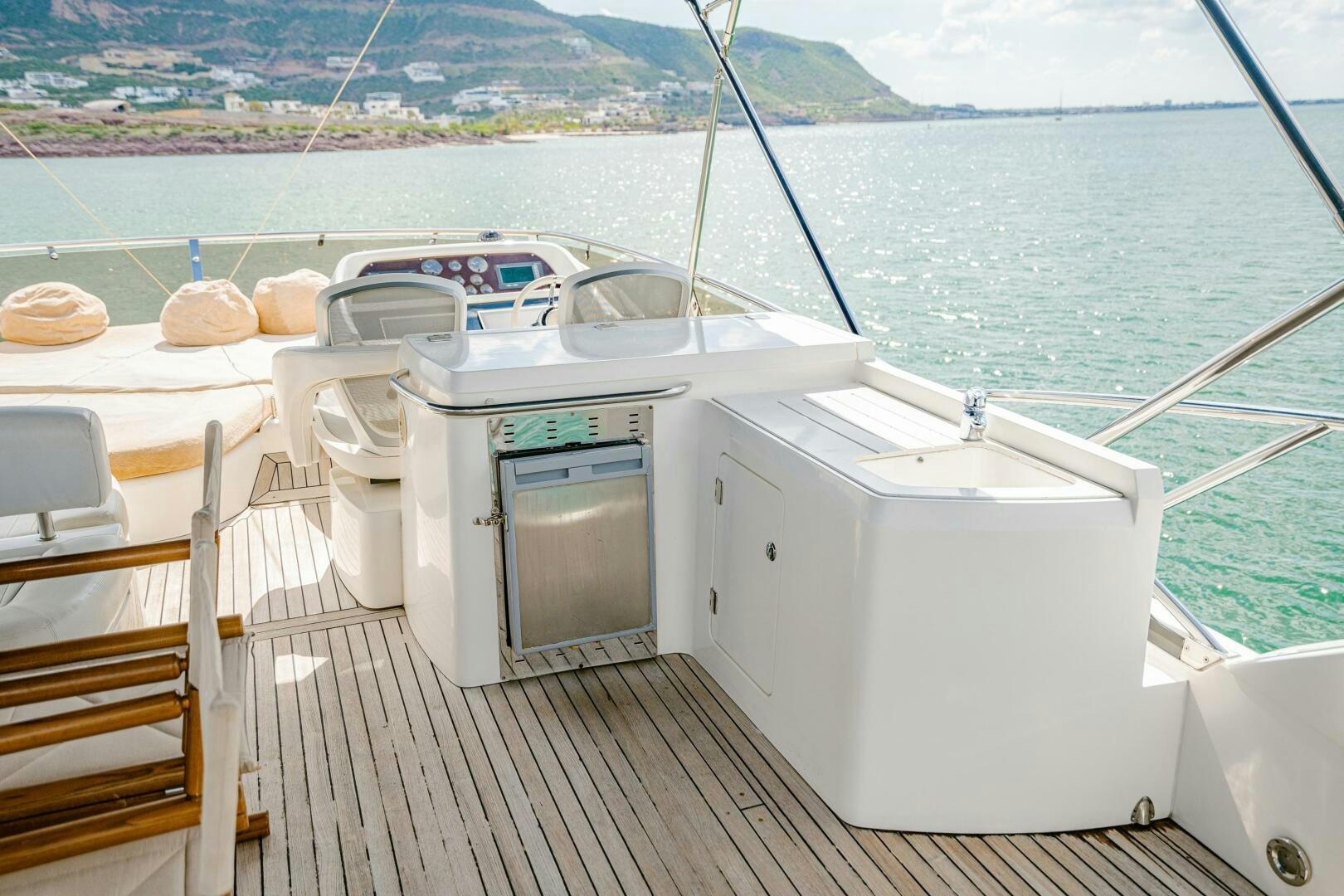 a boat on the water aboard BAR&CO Yacht for Sale