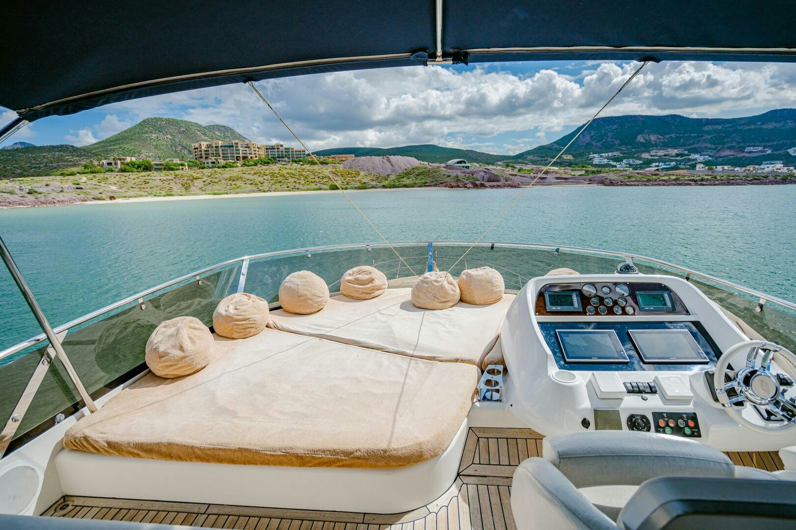 a boat on the water aboard BAR&CO Yacht for Sale