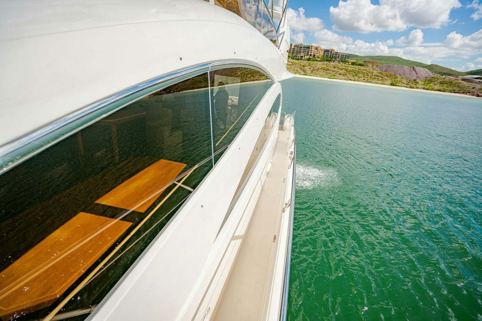 a boat on the water aboard BAR&CO Yacht for Sale