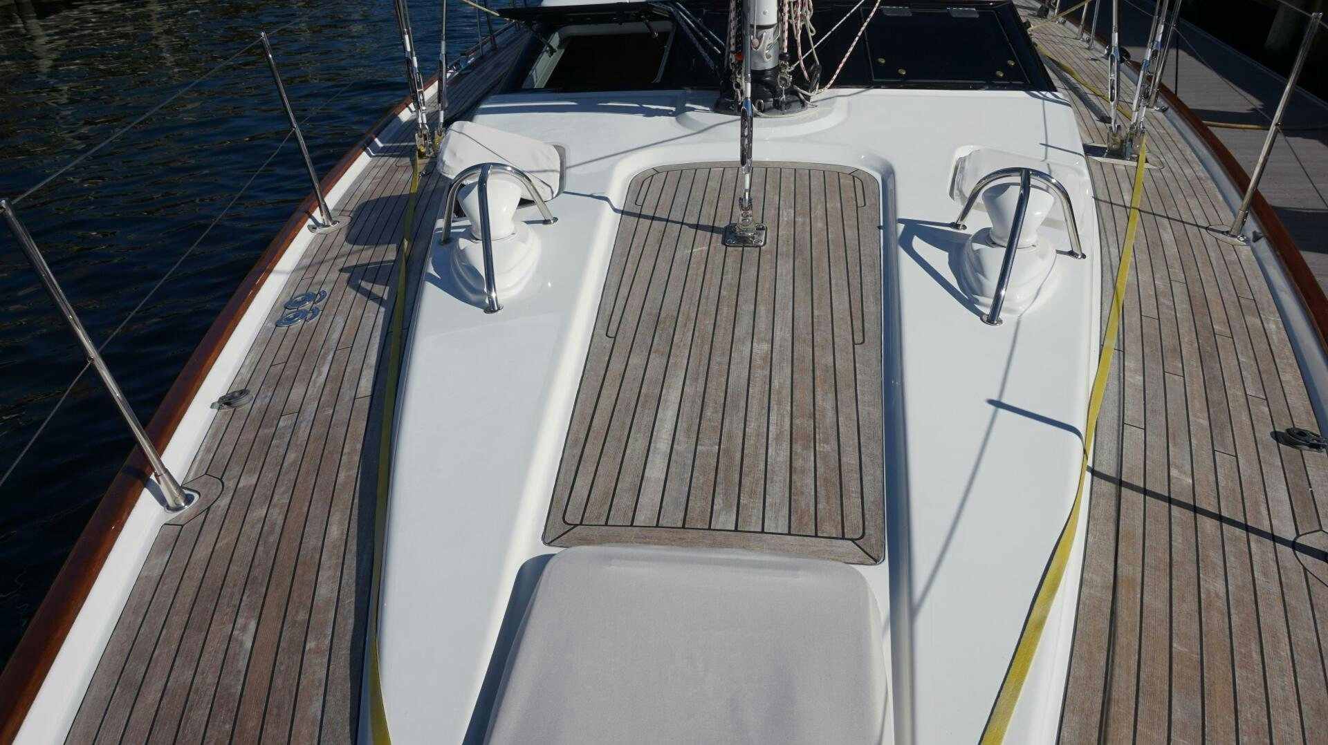 the front of a boat aboard DOLCE VITA Yacht for Sale